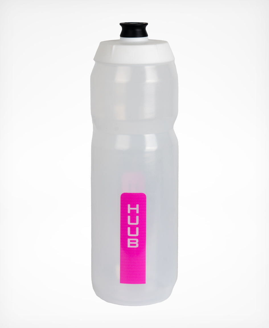 Water Bottle 750ml - Clear Black / Pink