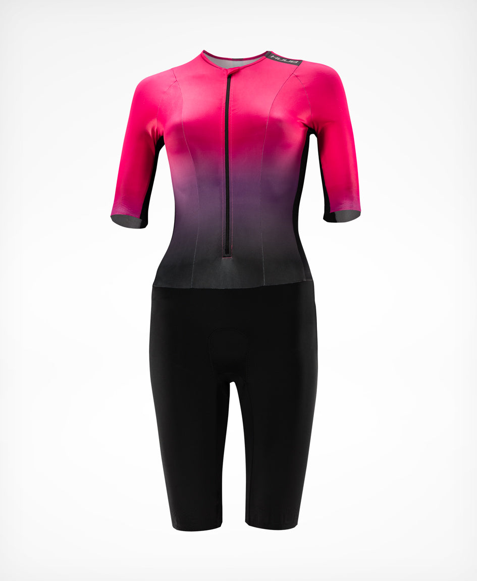 TC Performance Tri Suit Black/Rose - Women's