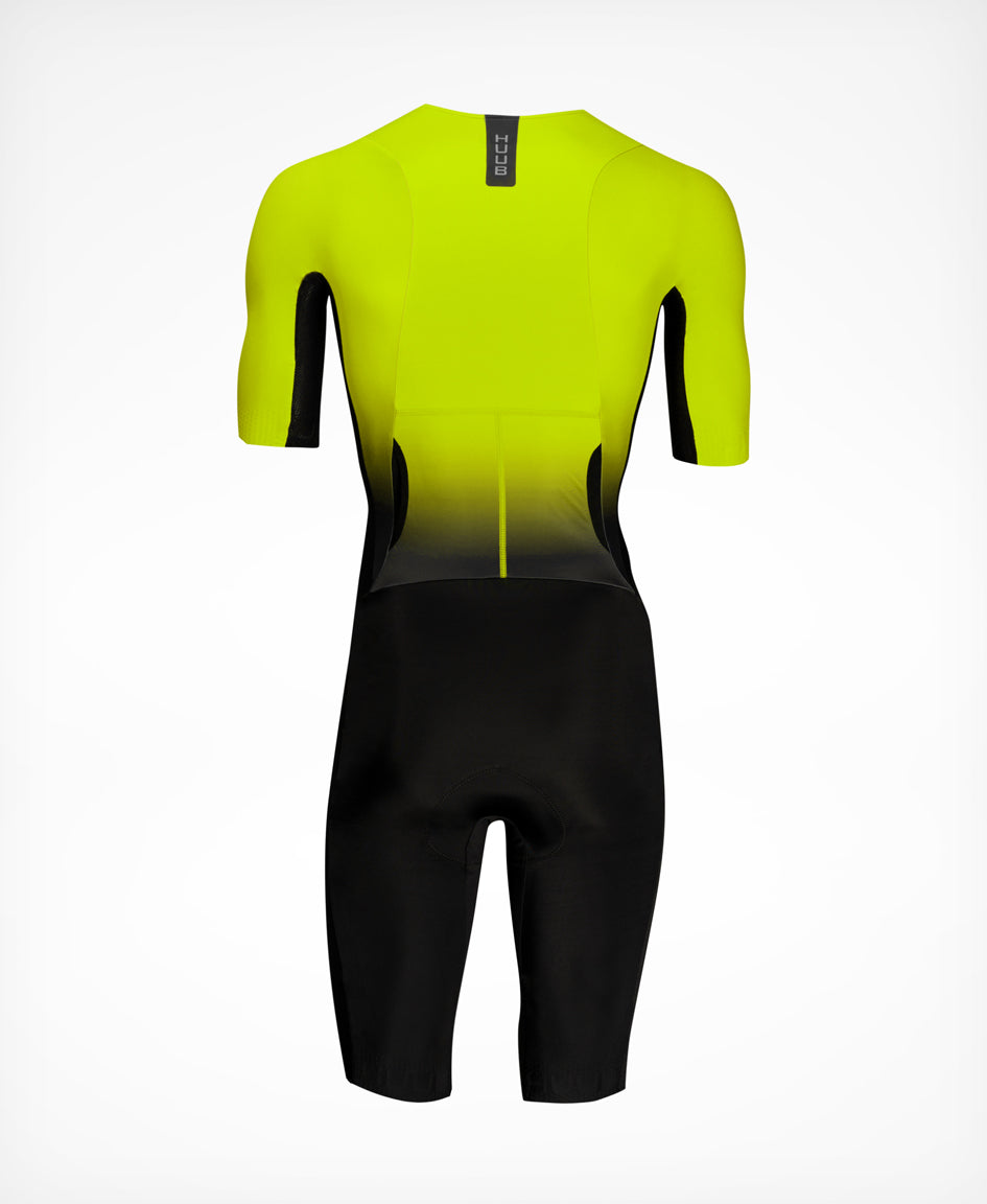 TC Performance Tri Suit Fluo Yellow - Men's