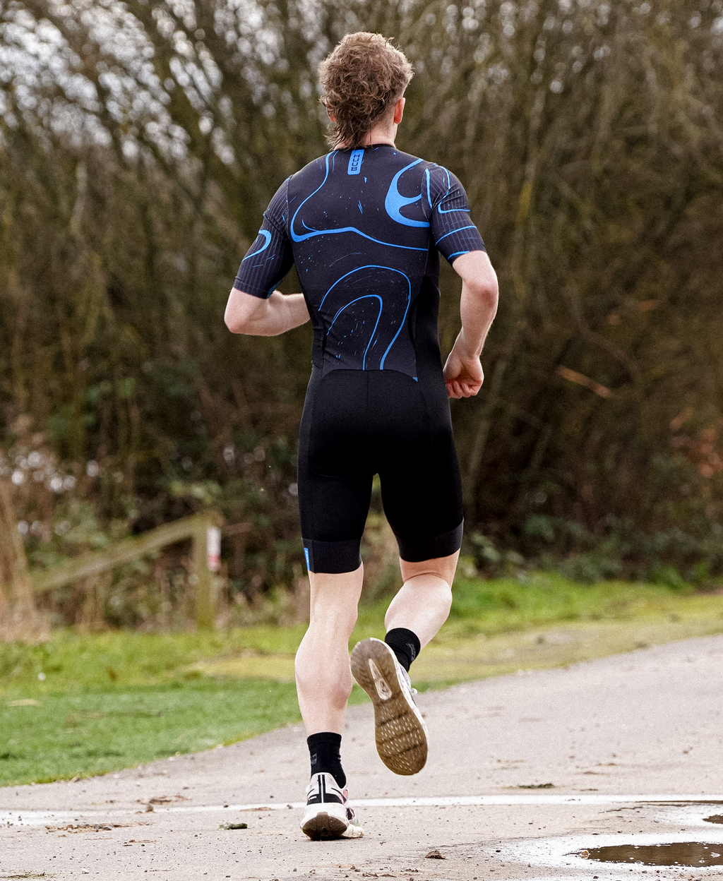 Core Aero Tri Suit Blue Slick – Herren