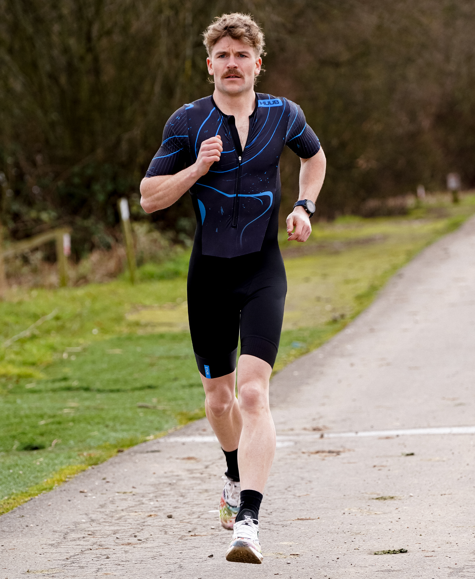 Core Aero Triathlonanzug – Blau Slick