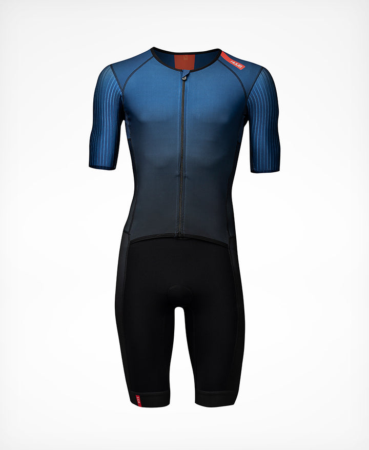 Earo Pro Aero Tri Suit Navy / Red - Men's