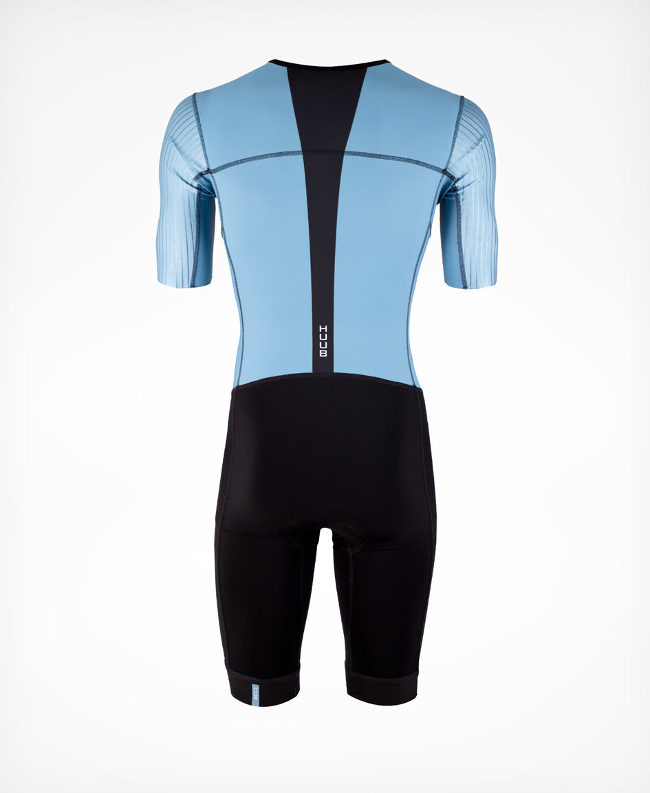 Earo Pro Aero Tri Suit Teal/Black - Men's