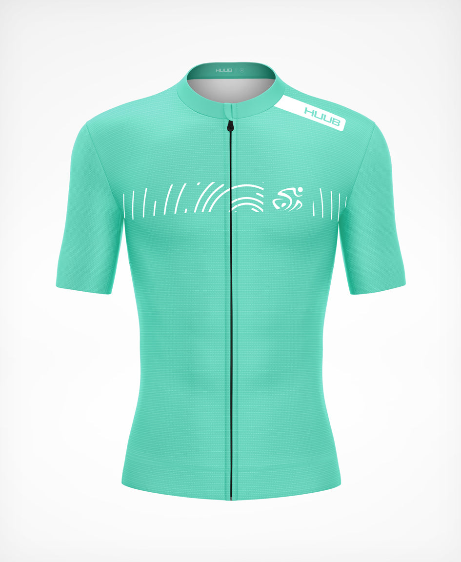 HUUB X British Triathlon Pro Jersey Green - Men's
