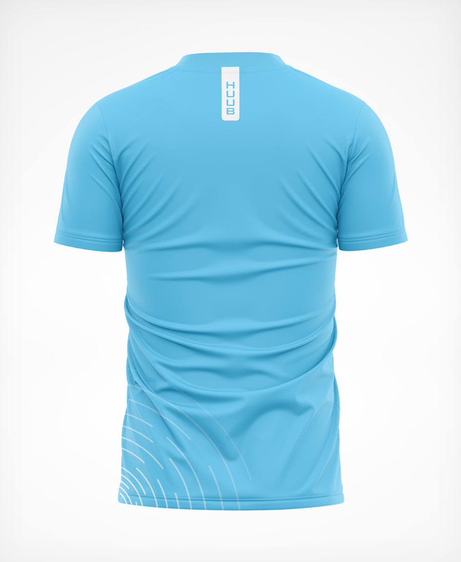 HUUB X British Triathlon Tech T-Shirt - Light Blue