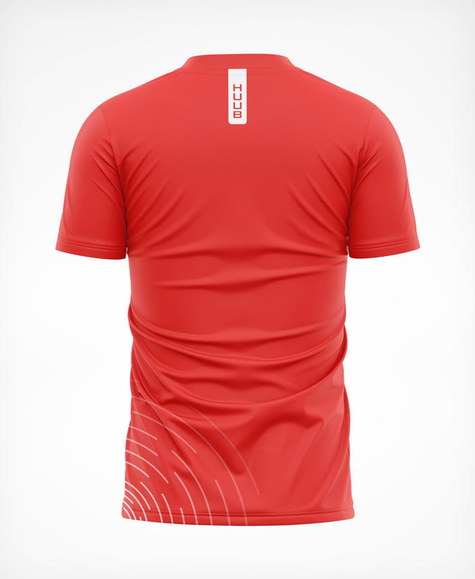 HUUB X British Triathlon Tech T-Shirt - Coral