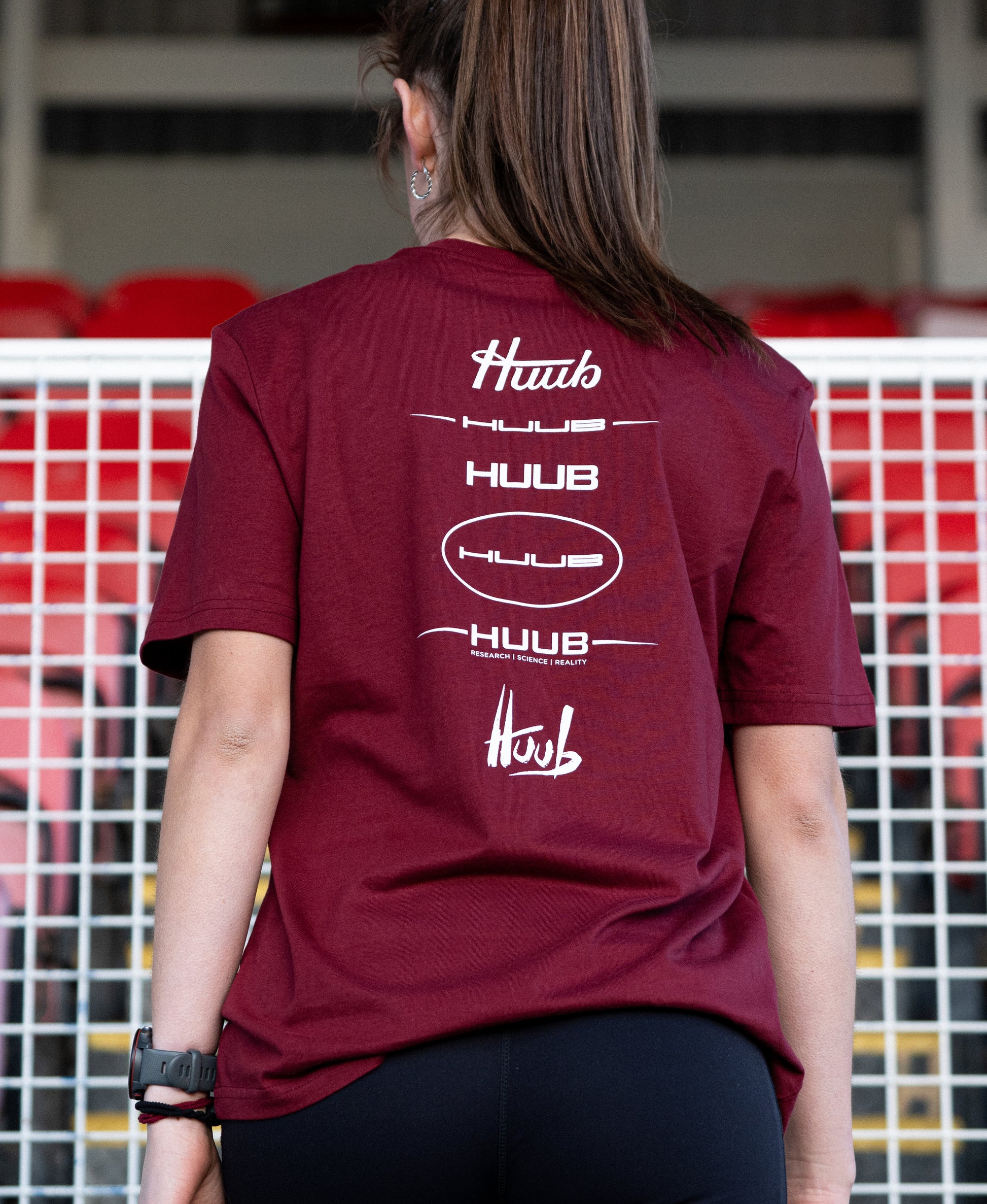 The Mark T-Shirt - Burgundy