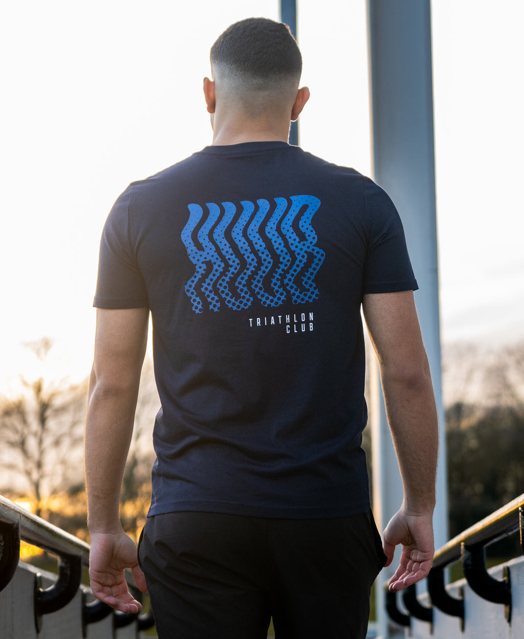 Wave T-Shirt - Navy