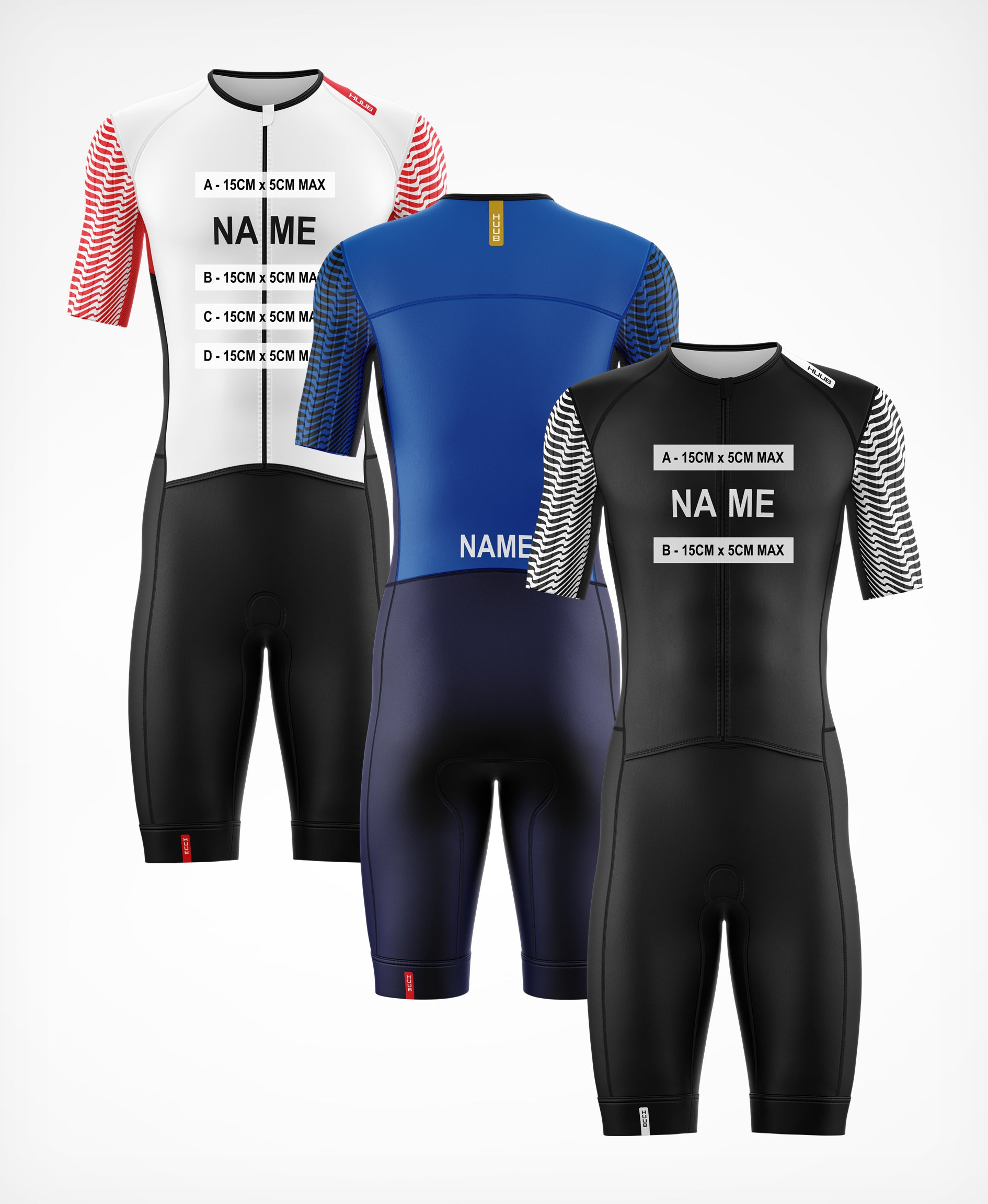 HUUB ID Customise your Suit - PRO Aero Tri Suit Men's – HUUB Design