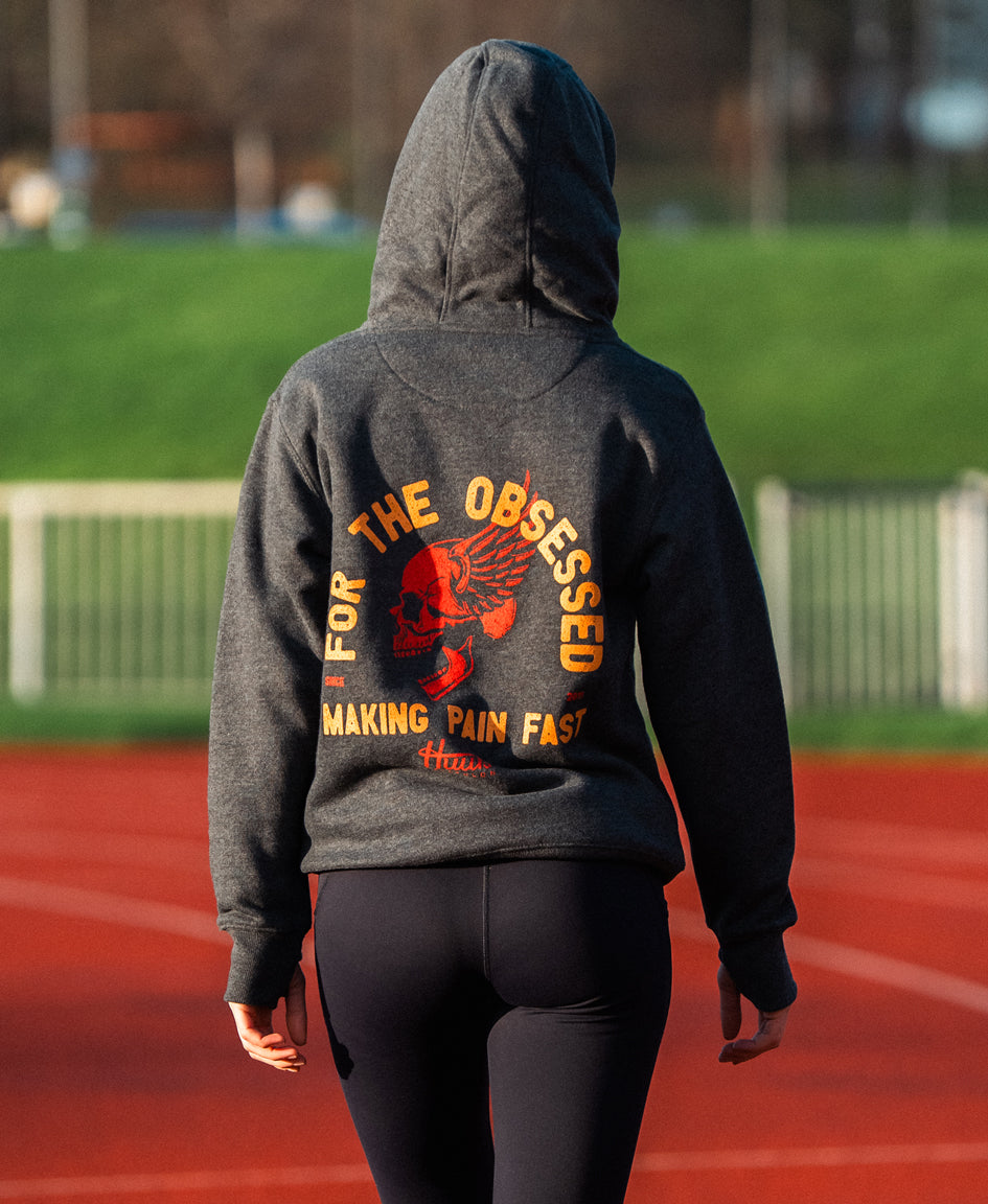 Obsessed Hoodie - Charcoal