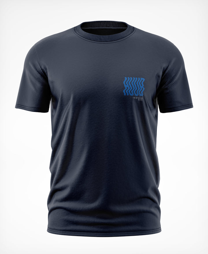 Wave T-Shirt - Navy