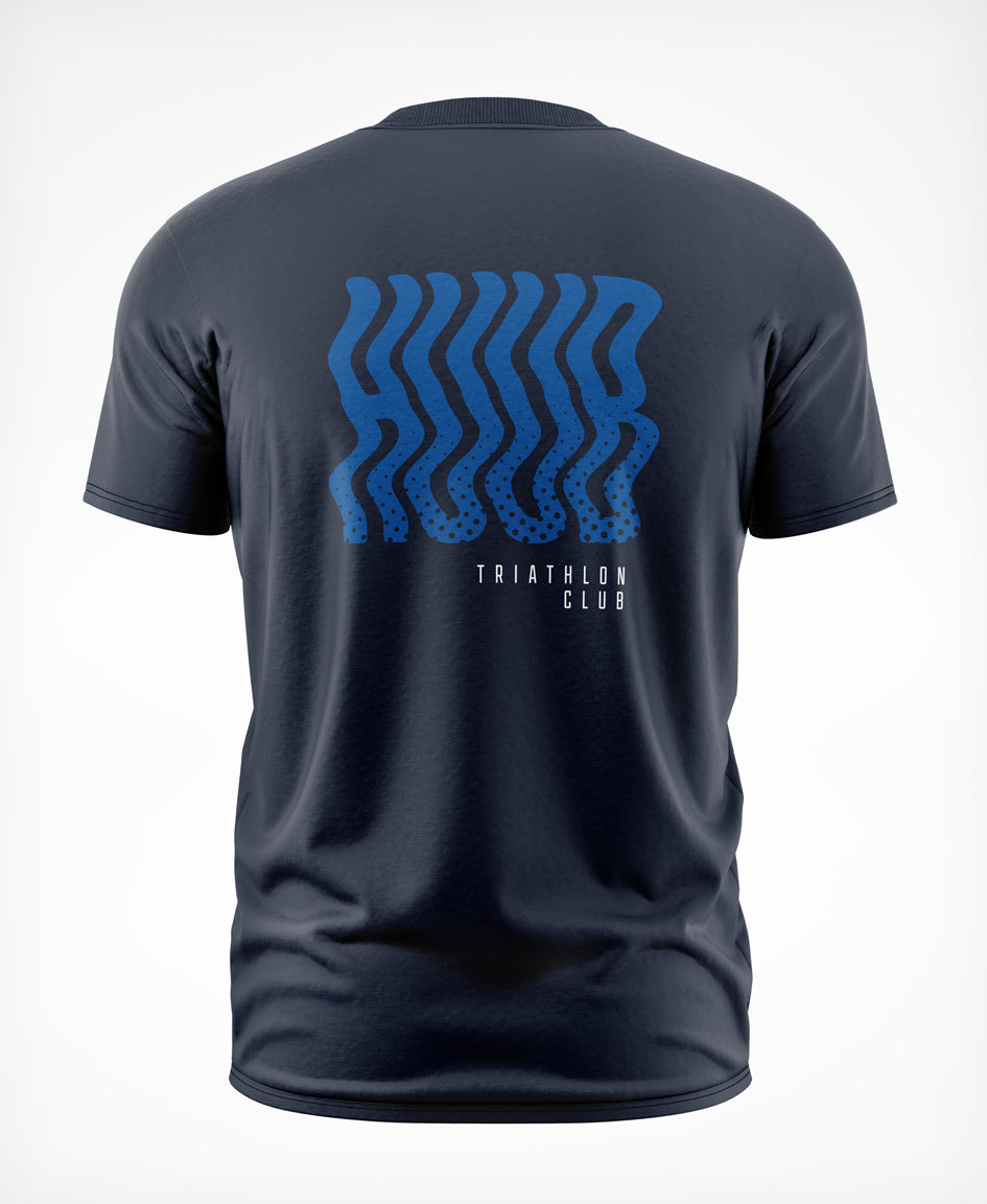 Wave T-Shirt - Navy
