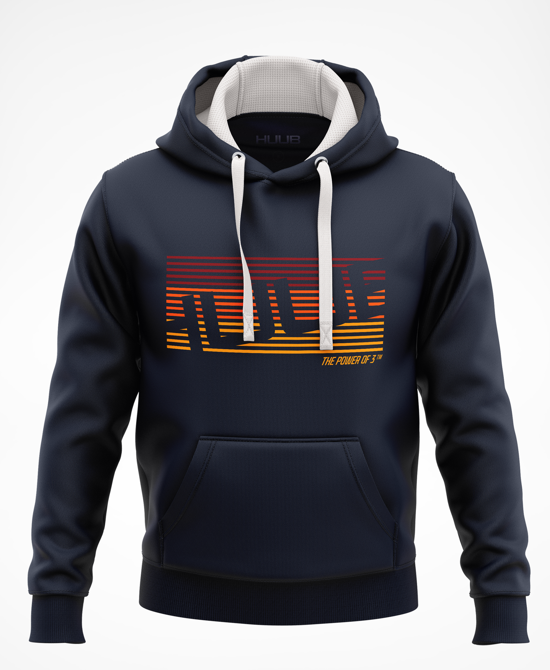 'Power of 3' Hoodie - Navy