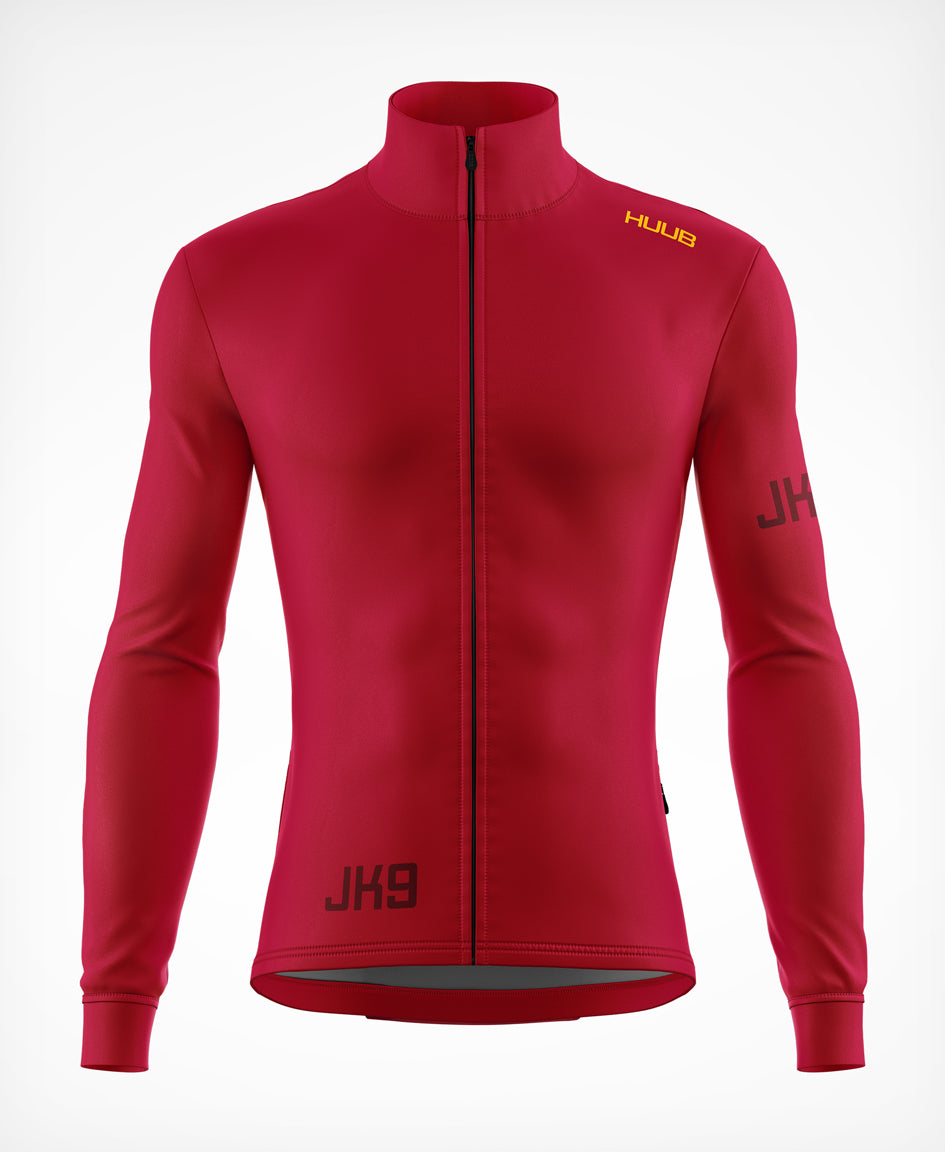JK9 - Jason Kenny Long Sleeve Jersey Cherry Red - Men's