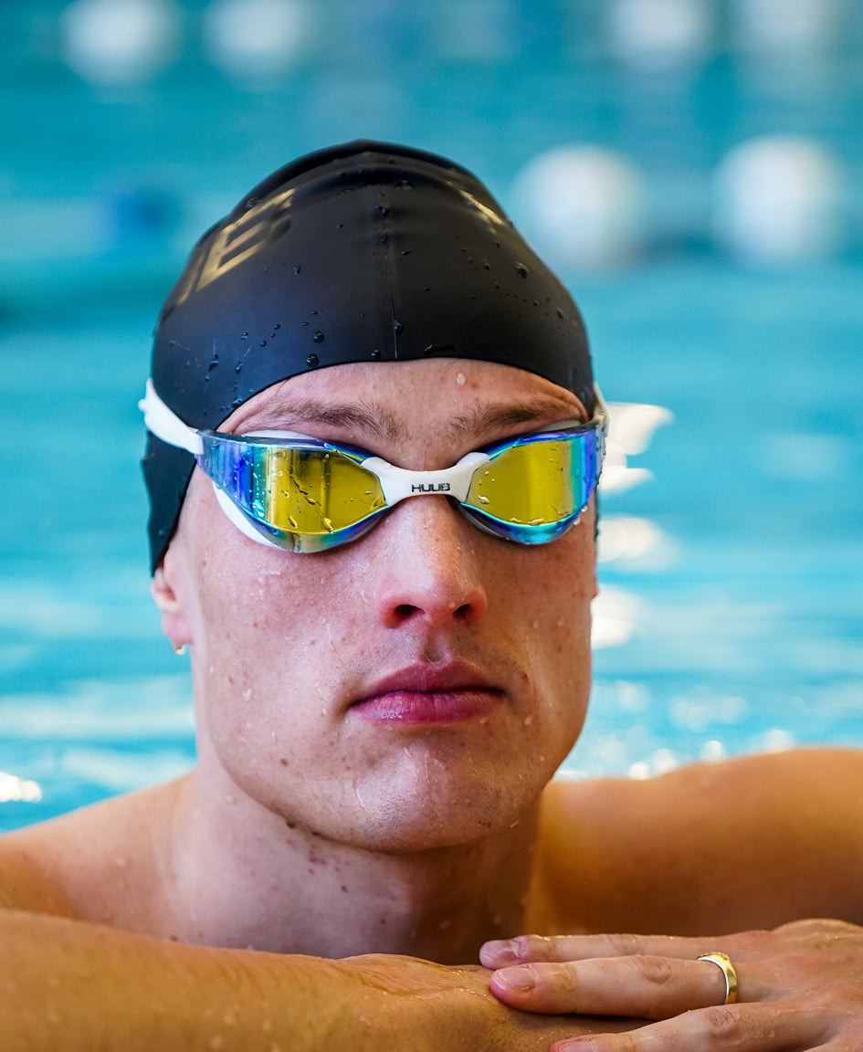 huub retro goggles HUUB Lurz Swim Goggle White – HUUB Design