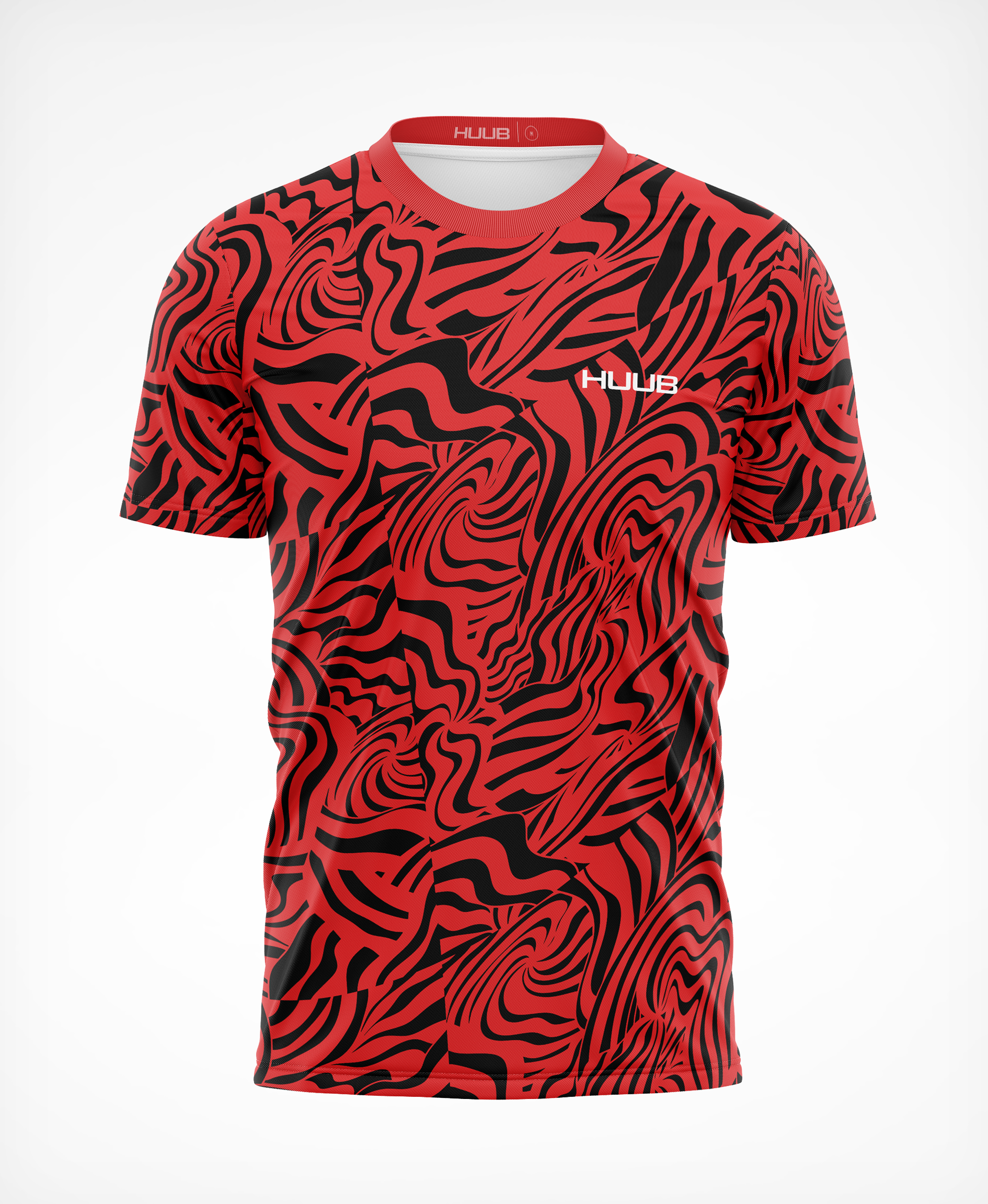 Tech Tee Black/Red - Men's