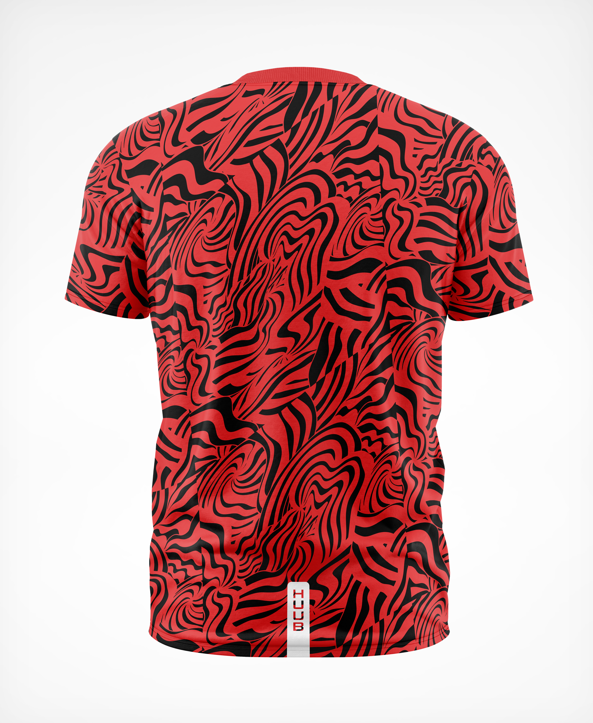 Tech Tee Black/Red - Men's