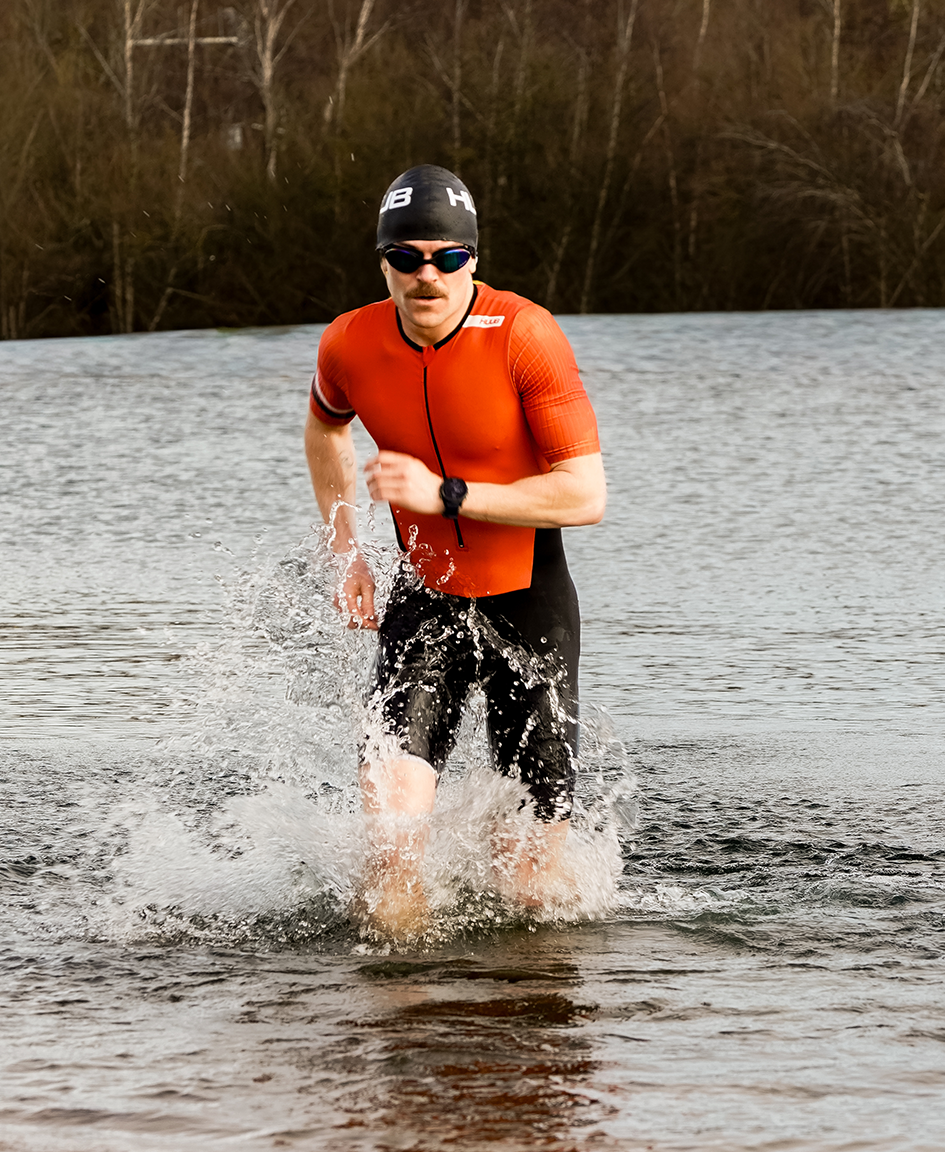 Mittsu Aero Tri Suit - Black/Rust