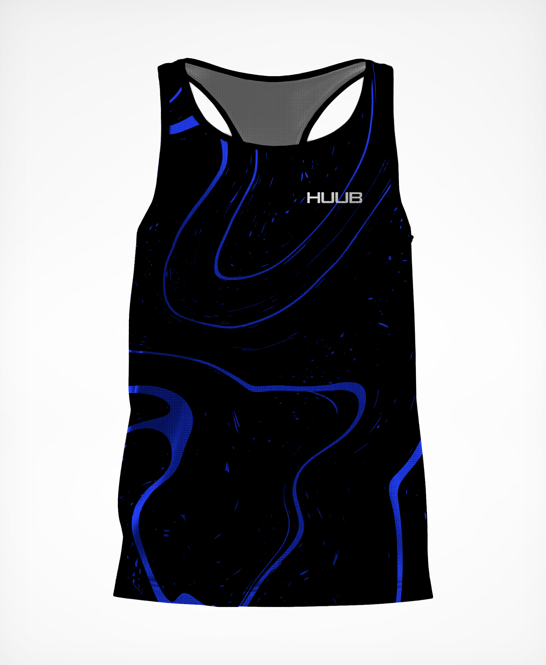 Pro Technical Race Vest Black/Blue - Men's
