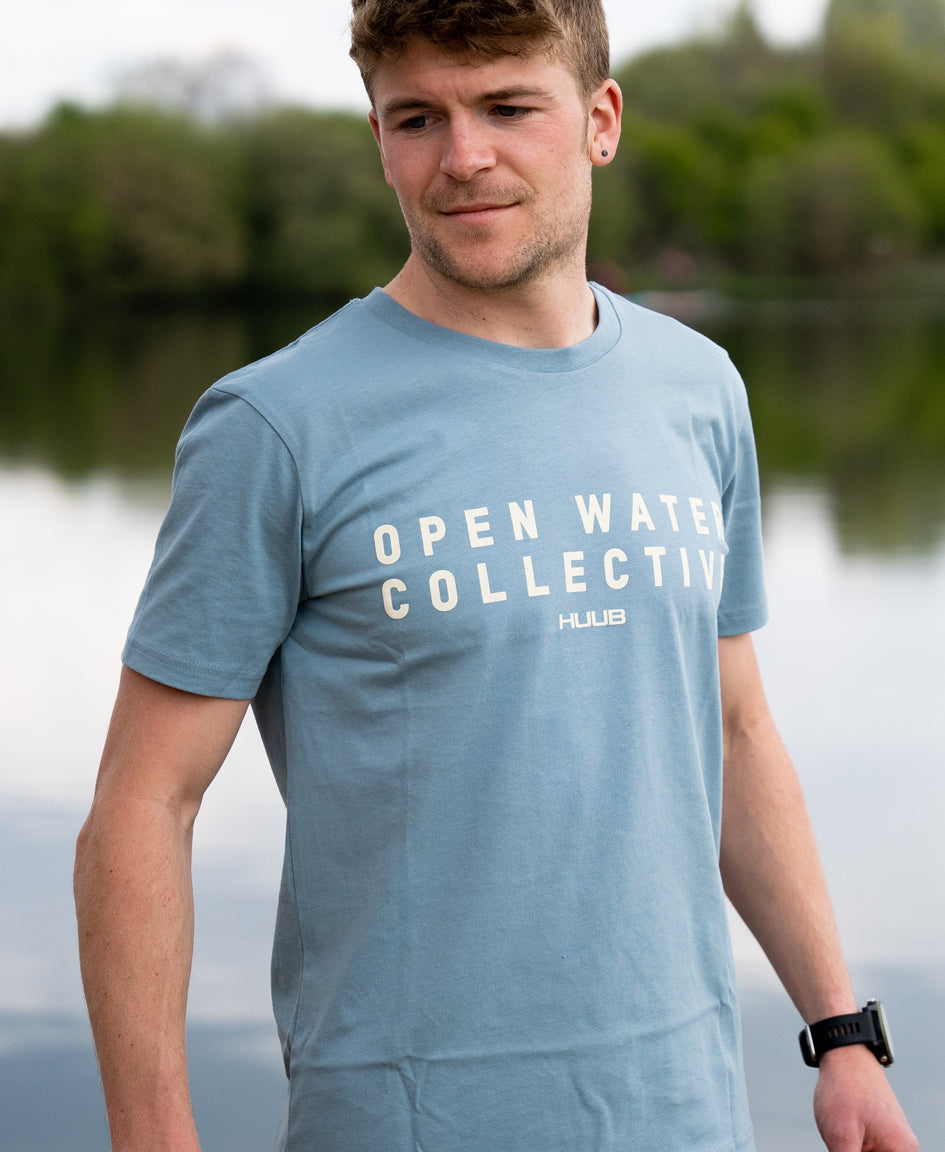 Open Water Collective T-Shirt Citadel Blue
