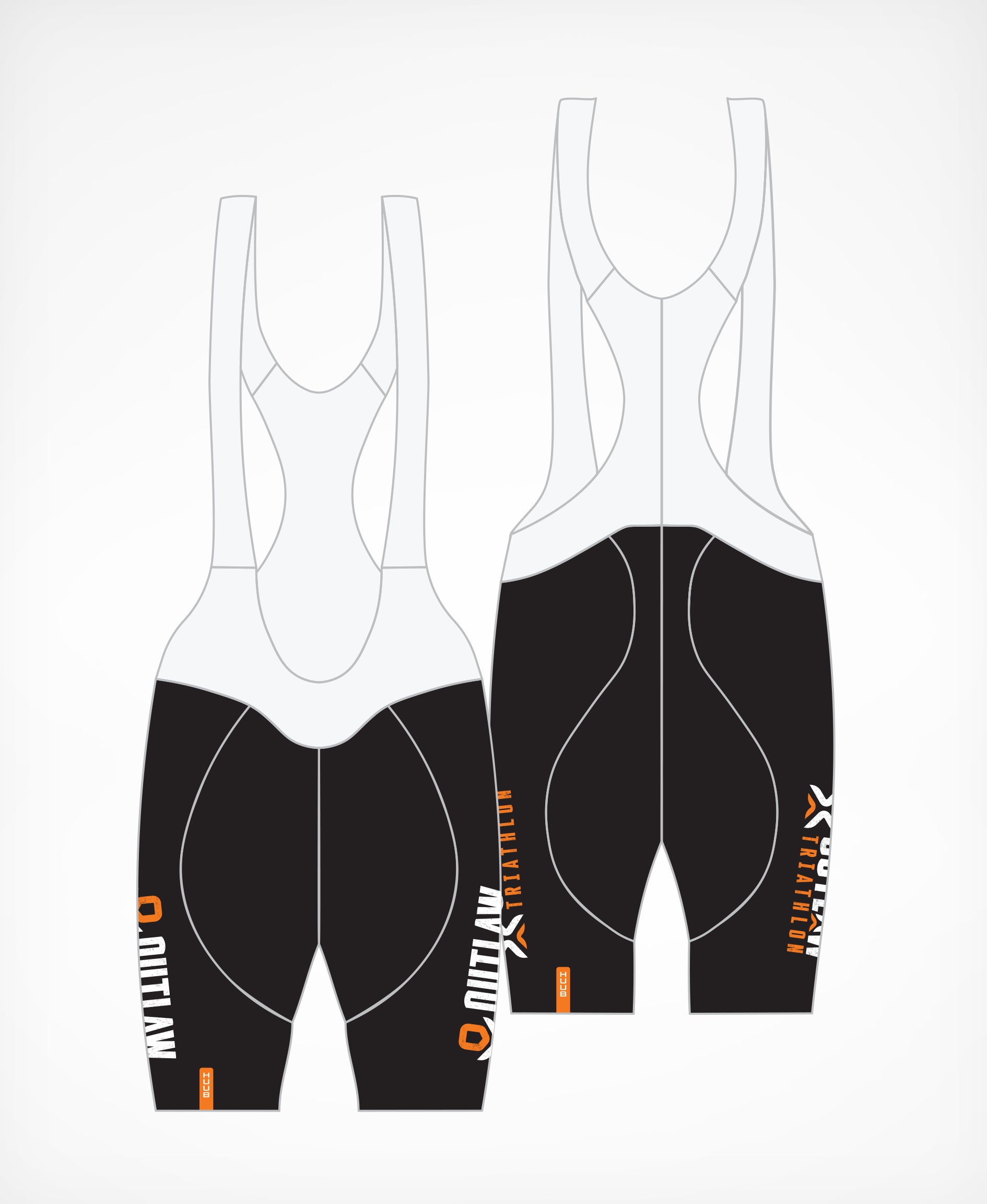 Outlaw Cycling Bib Shorts
