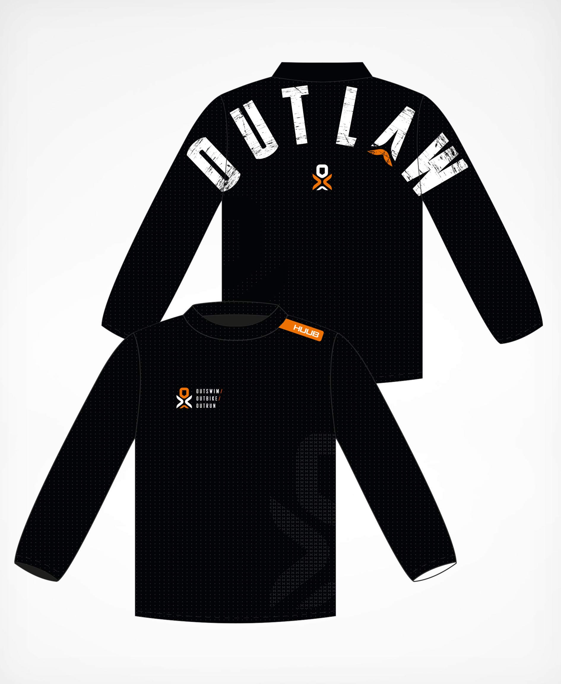 Outlaw LS Tech T-Shirt Black