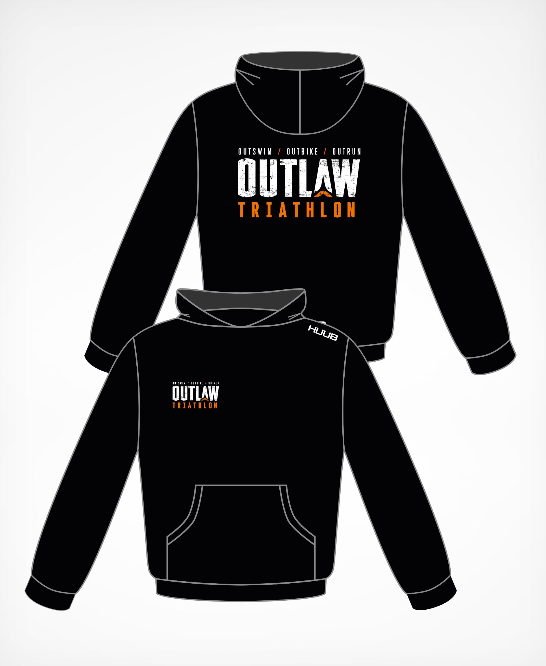 Outlaw Pull Over Hoodie