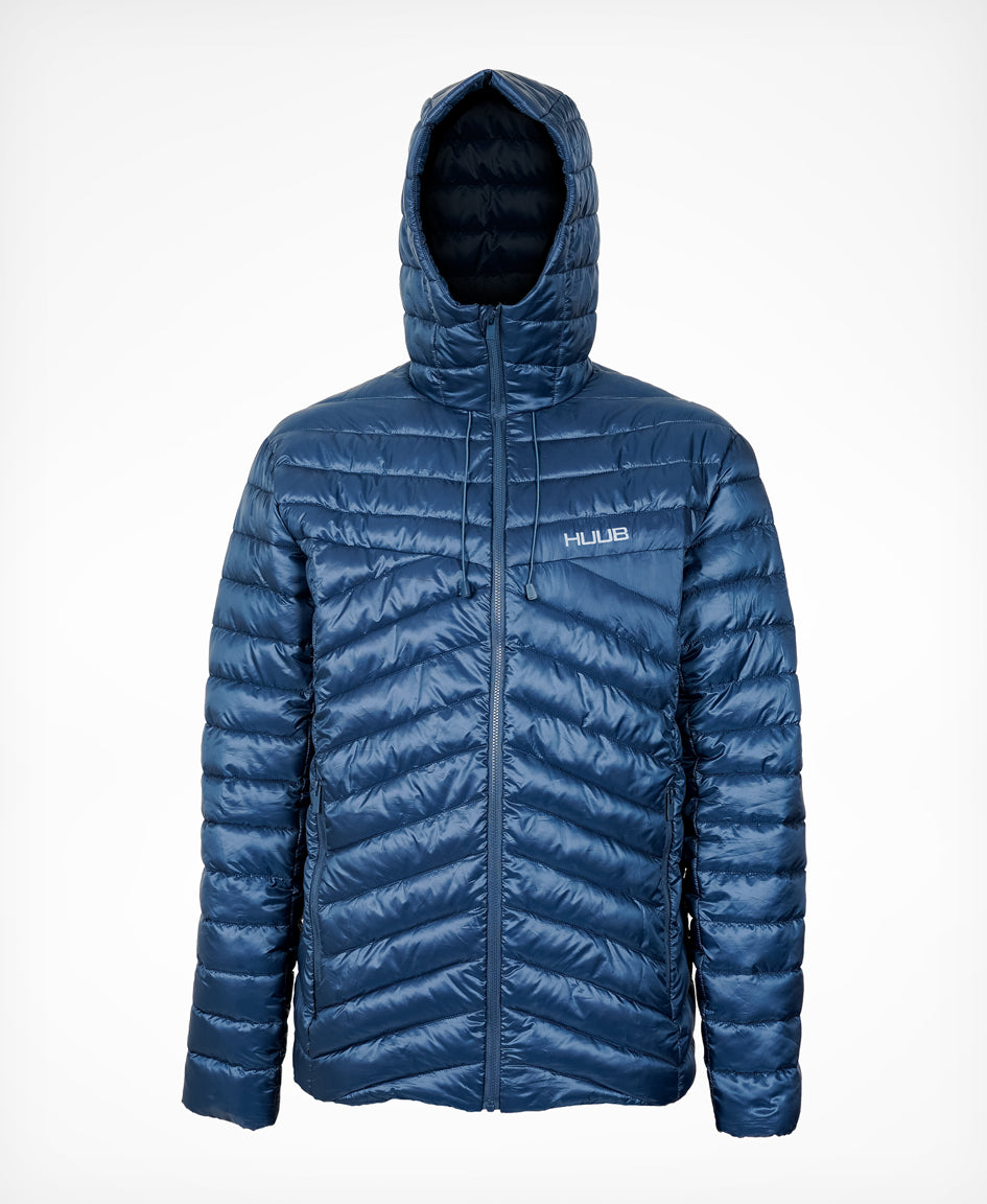 Peak Quilted Jacket Navy - Men's