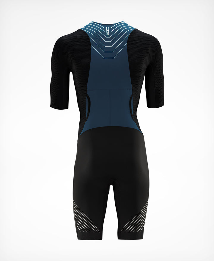 Pinnacle Tri Suit Steel Blue - Men's
