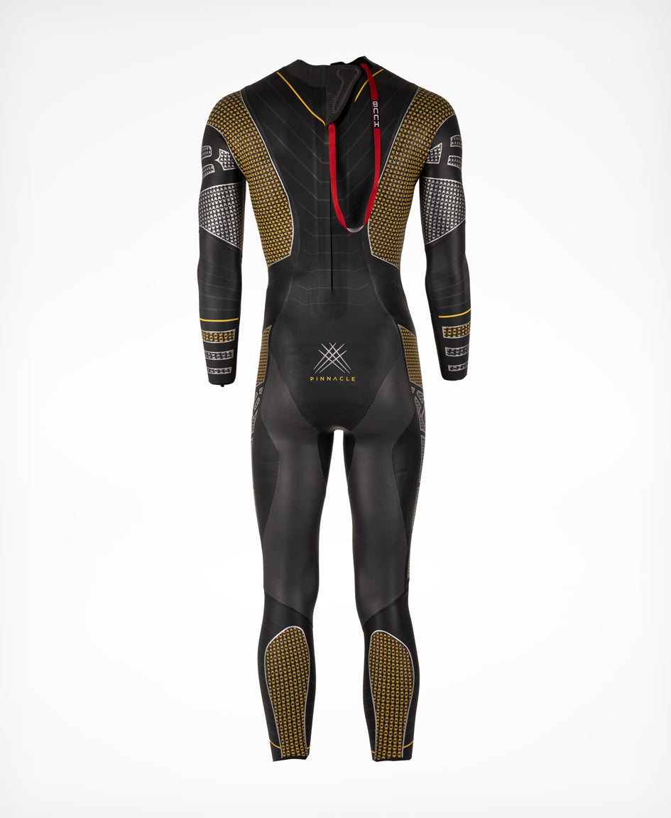 Pinnacle Wetsuit Silver/Yellow - Men's