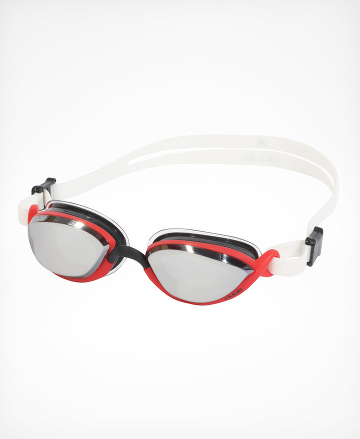 Pinnacle Air Seal Swim Goggle - White/Red
