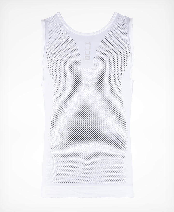 Seamless Thermal Knit Baselayer - White