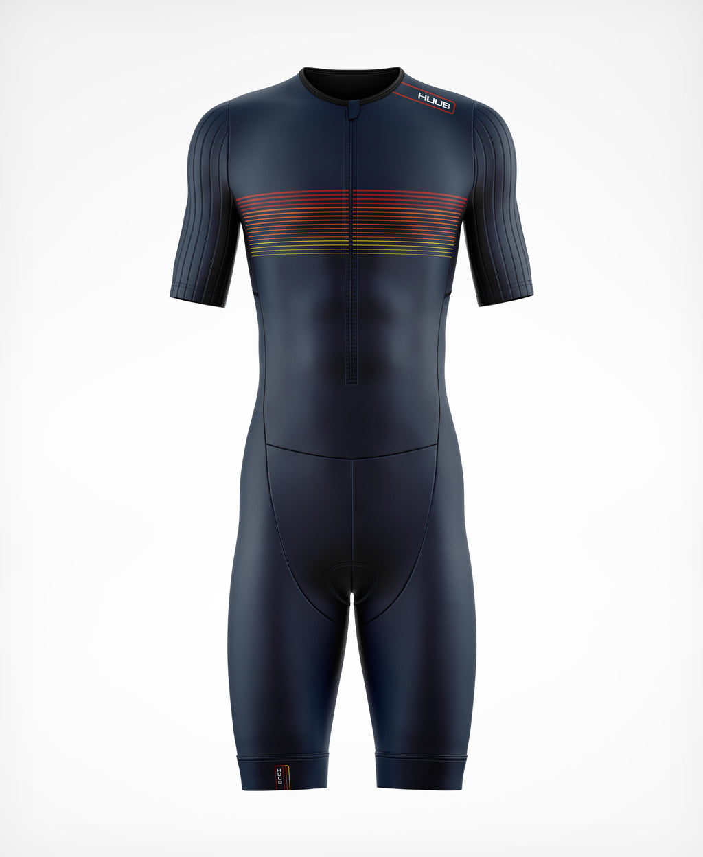 Agilis LCS Triathlonanzug Marineblau/Orange – Herren