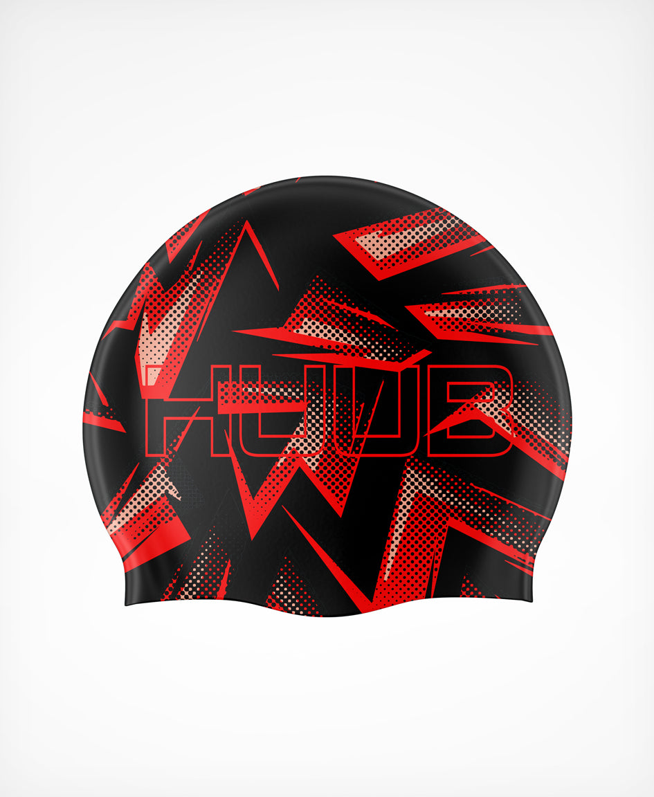 Silicone Strike Swim Cap