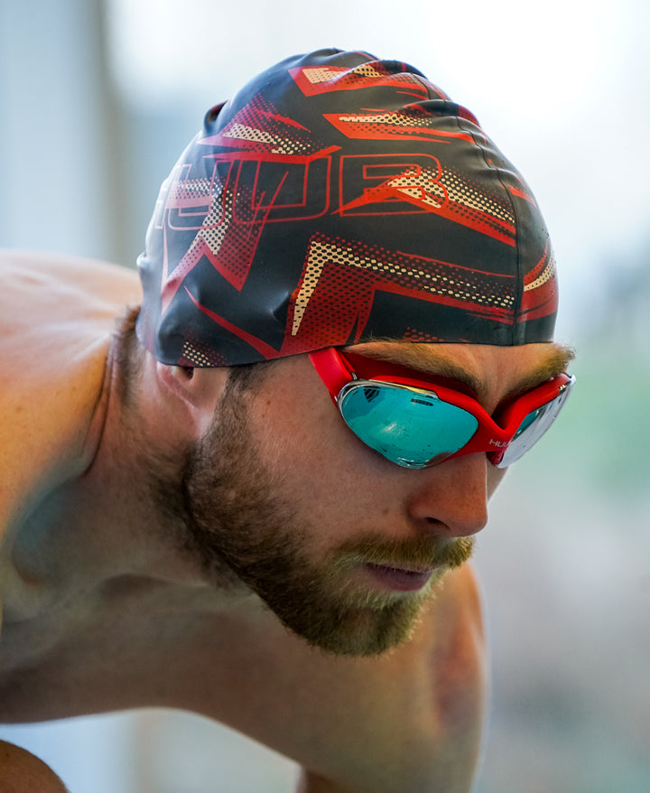 Silicone Strike Swim Cap
