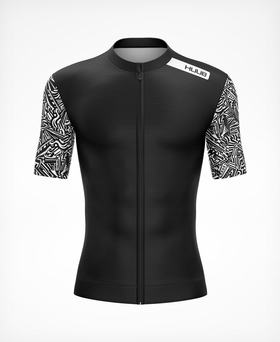 SUB7 Dazzle Short Sleeve Jersey - Black