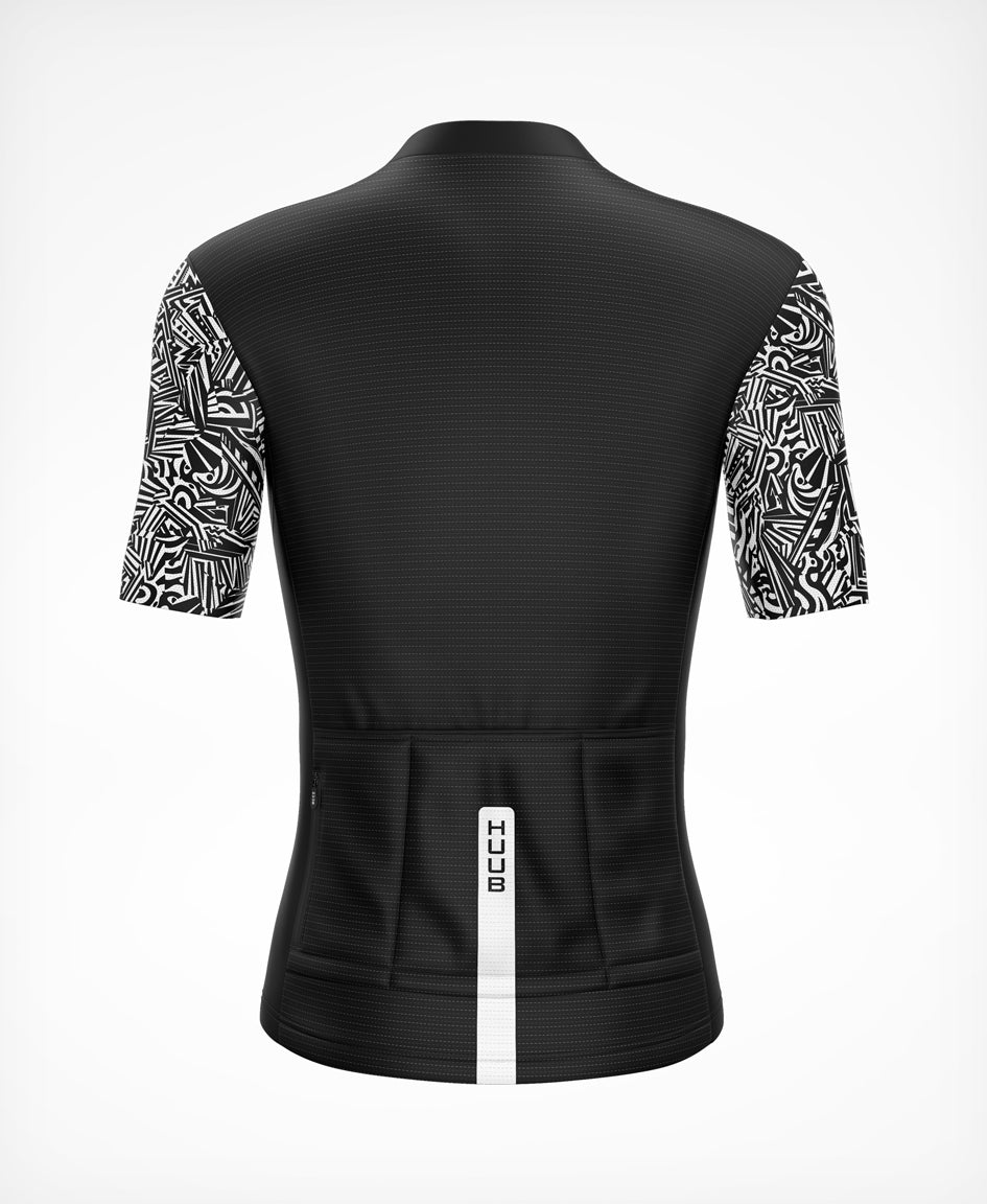 SUB7 Dazzle Short Sleeve Jersey - Black