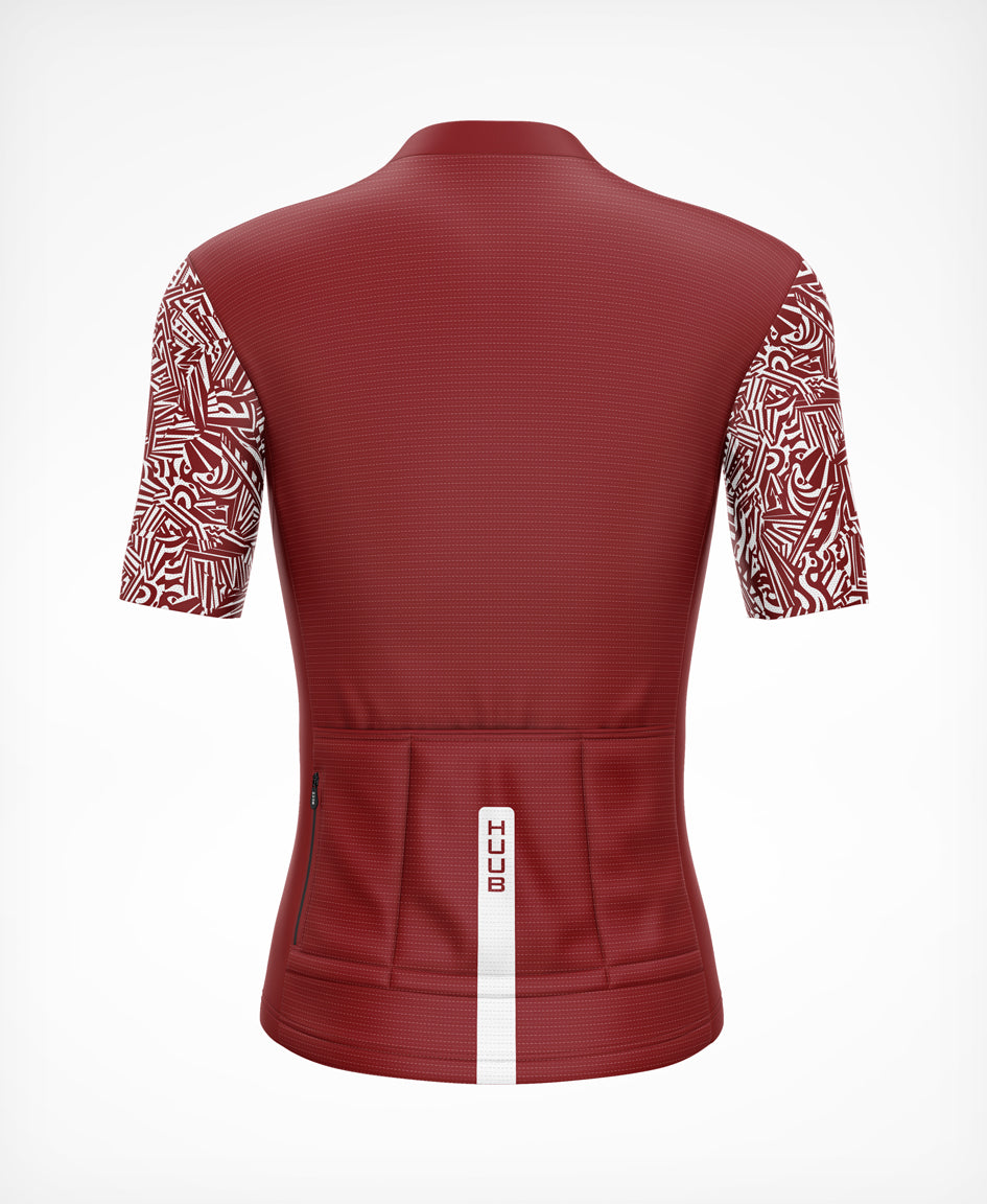 SUB7 Dazzle Short Sleeve Jersey - Red