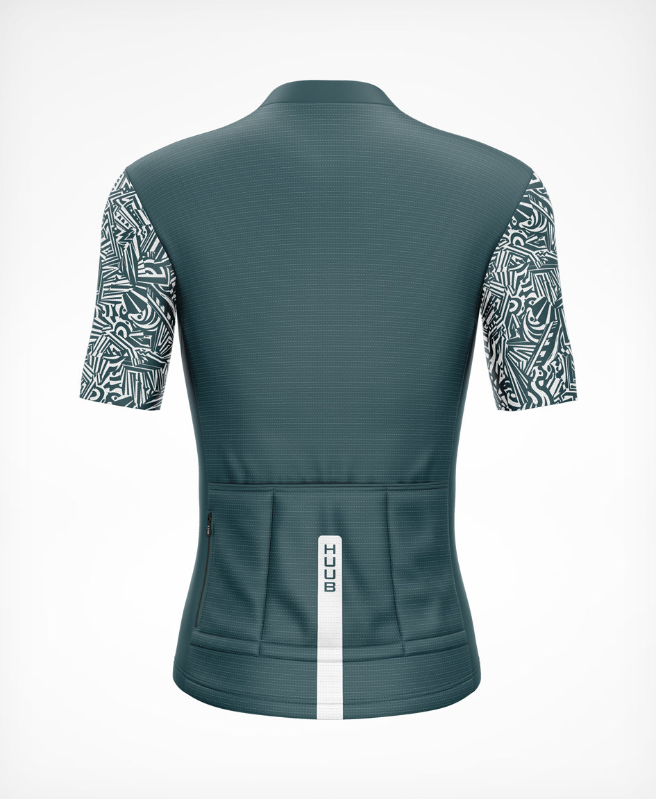 SUB7 Dazzle Short Sleeve Jersey - Teal