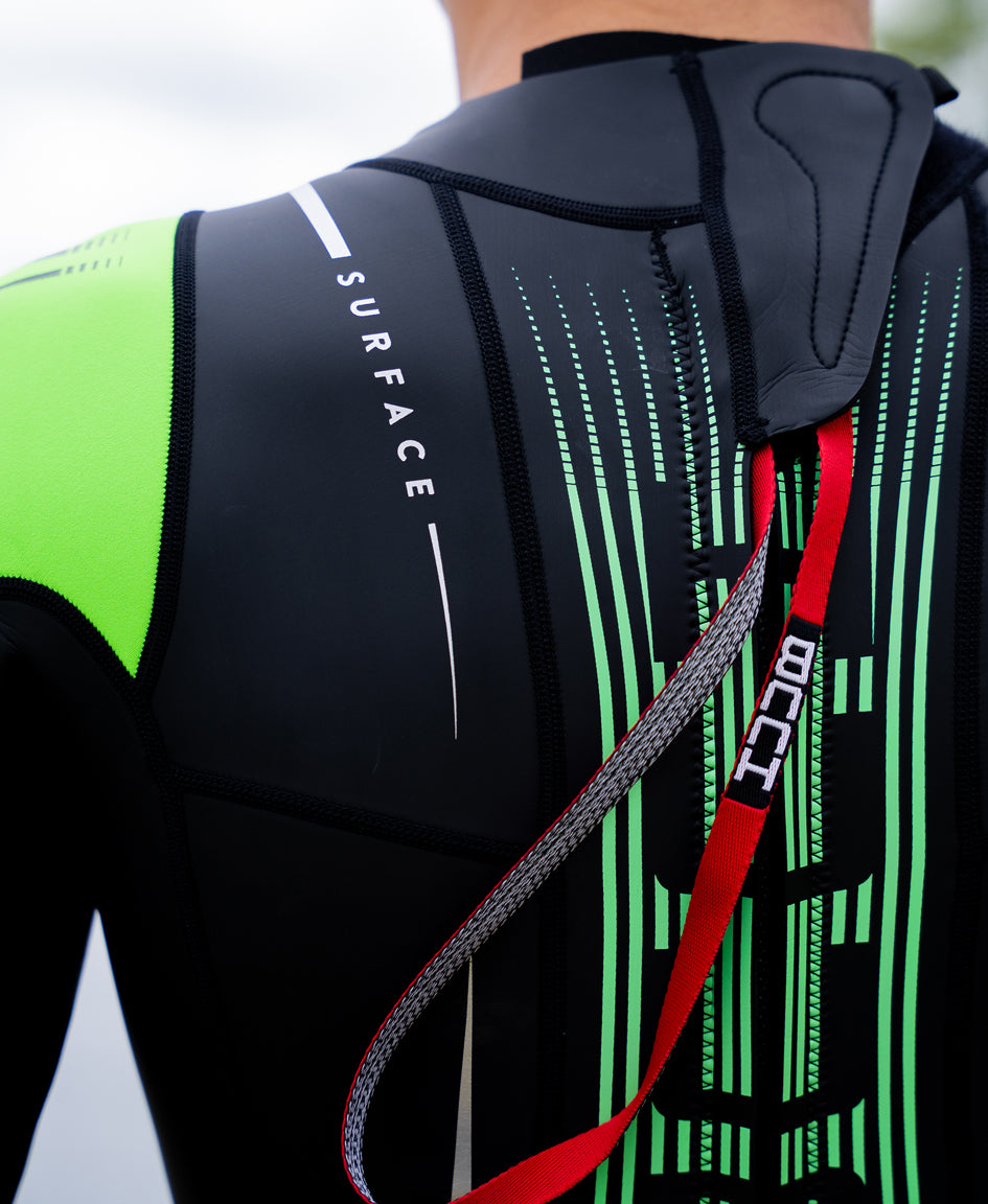 Surface Wetsuit Fluo Green - Men's