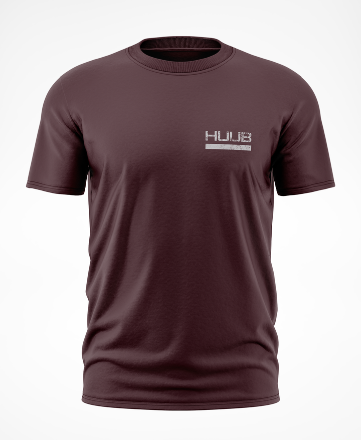 'Mount / Dismount' T-Shirt - Red Brown