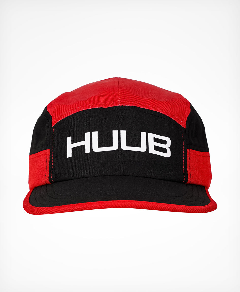 Training/Race Cap - Black/Red