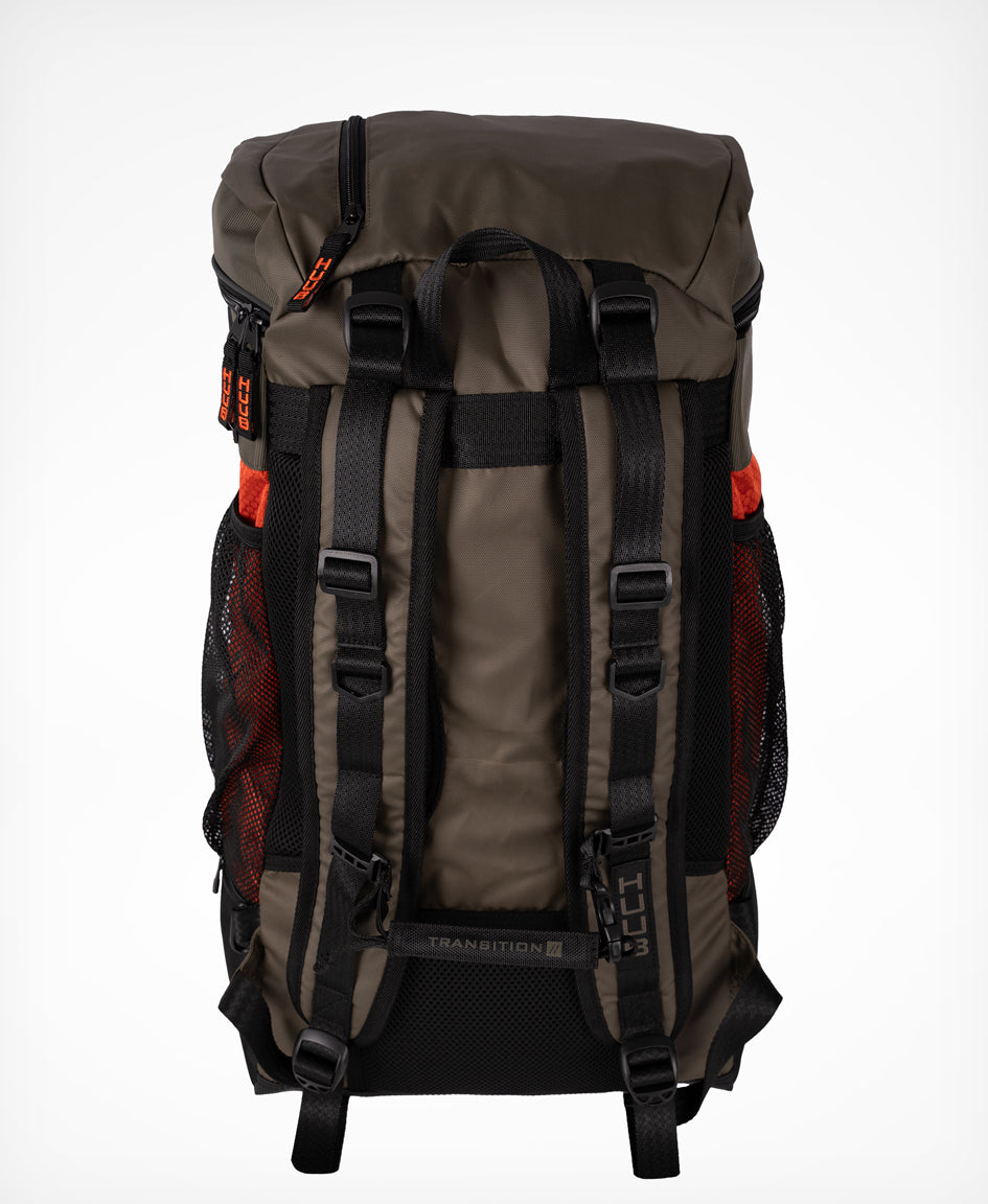 Transition // Rucksack - Olive/Orange – HUUB Design