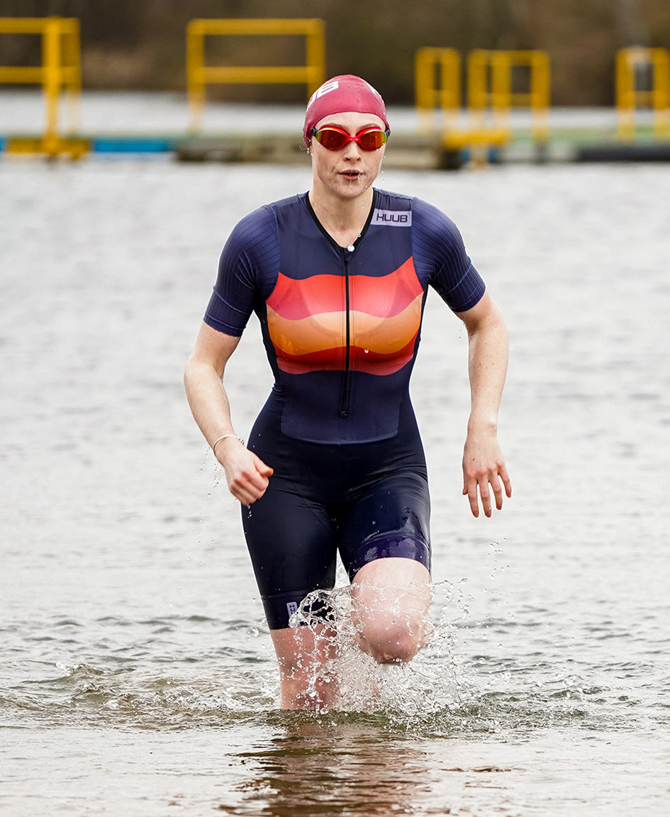 HUUB VARIANT フルスーツ ST ブラック/オレンジ HUUB ( フーブ ) ウェットスーツ ARAYA WET SUIT SLEEVELESS ( アラヤ