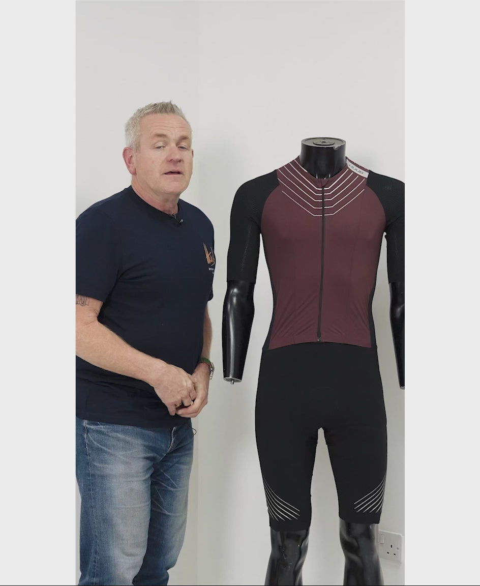 Pinnacle Tri Suit Steel Blue - Men's