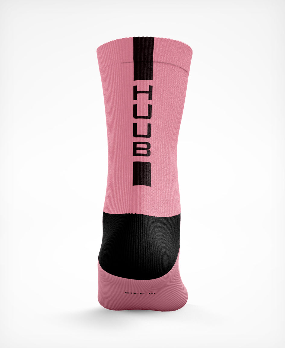 HUUB Cycling Sock - Pink