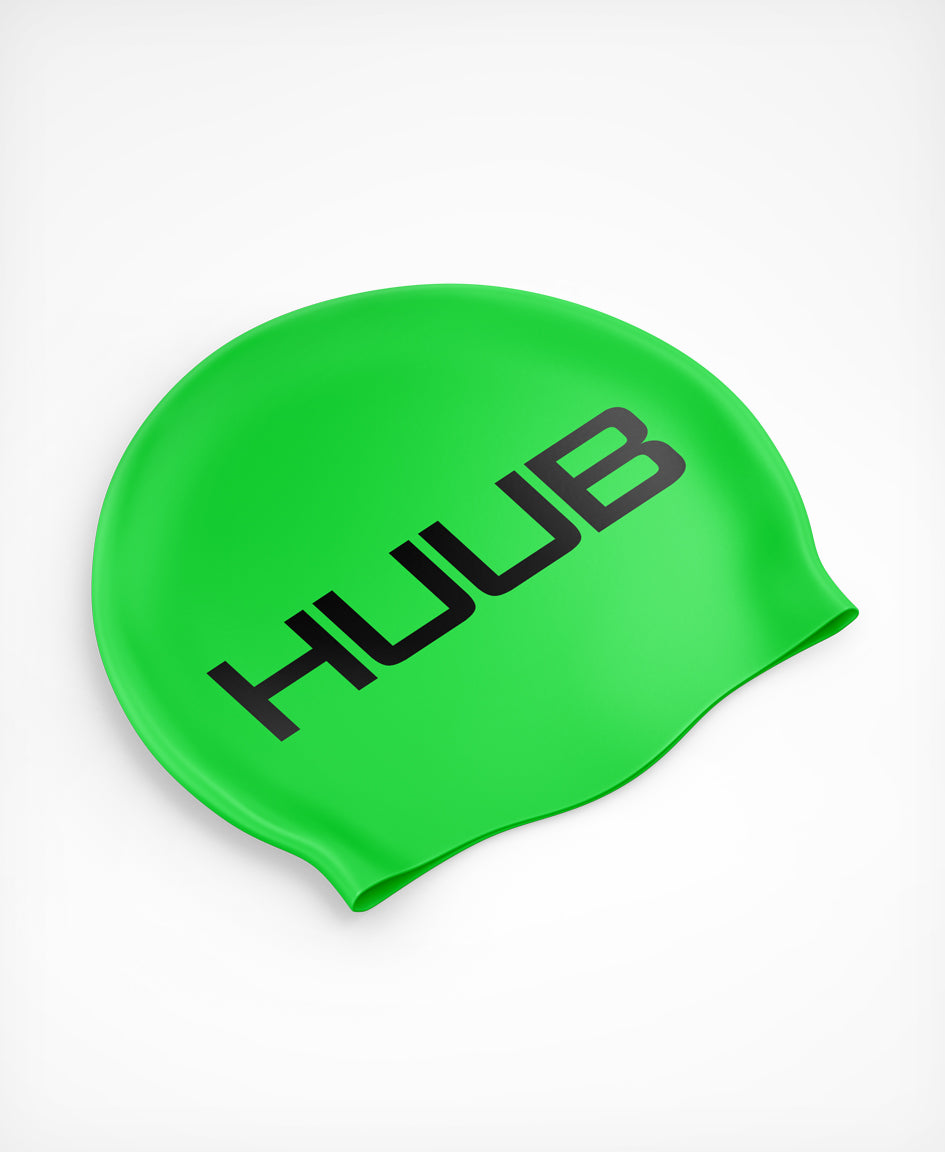 Silicone Swim Cap - Fluo Green