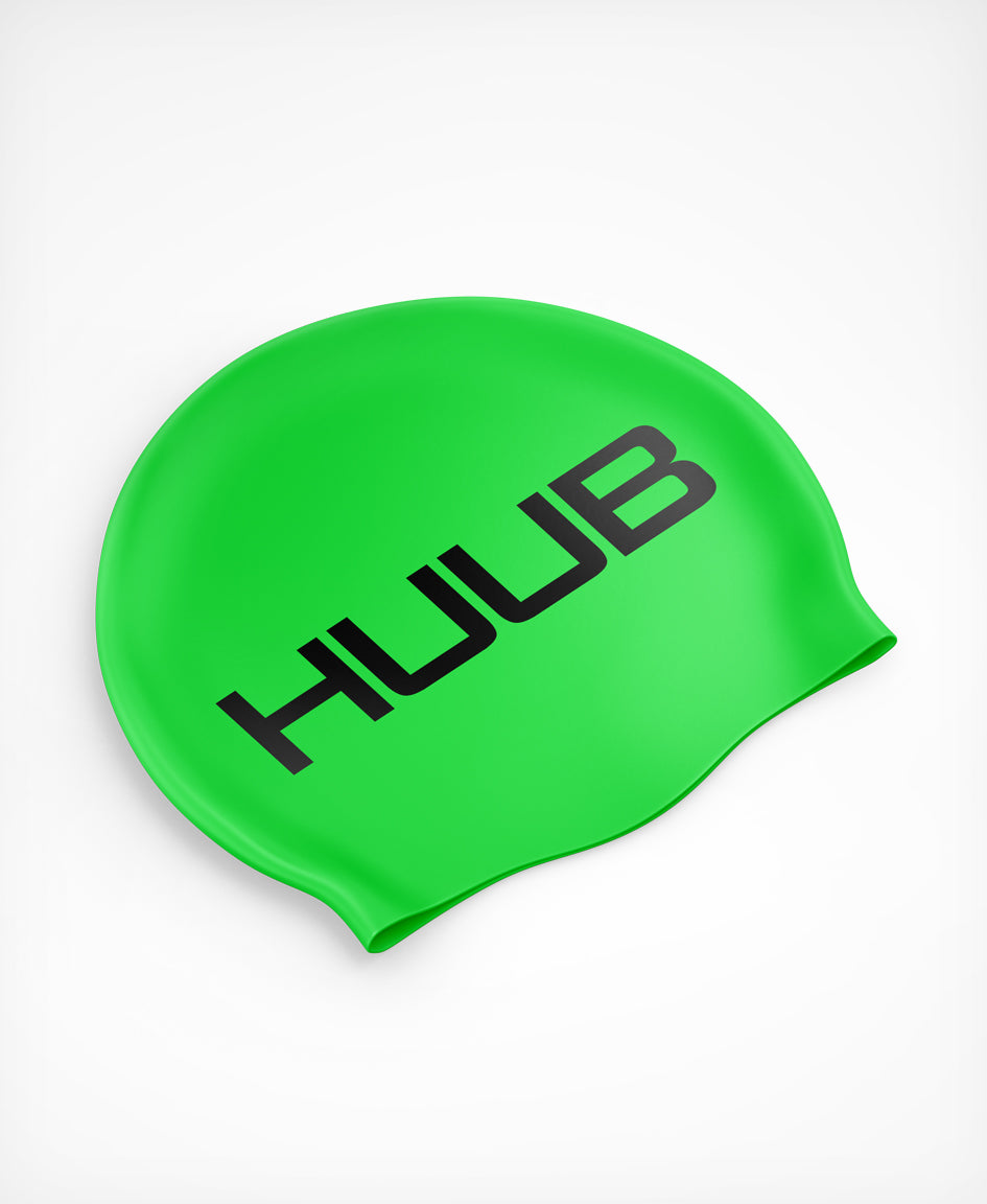Silicone Swim Cap - Fluo Green
