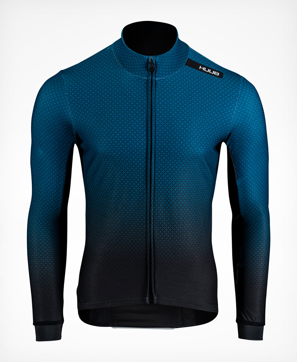 Core 4 Long Sleeve Thermal Jersey Teal - Men's
