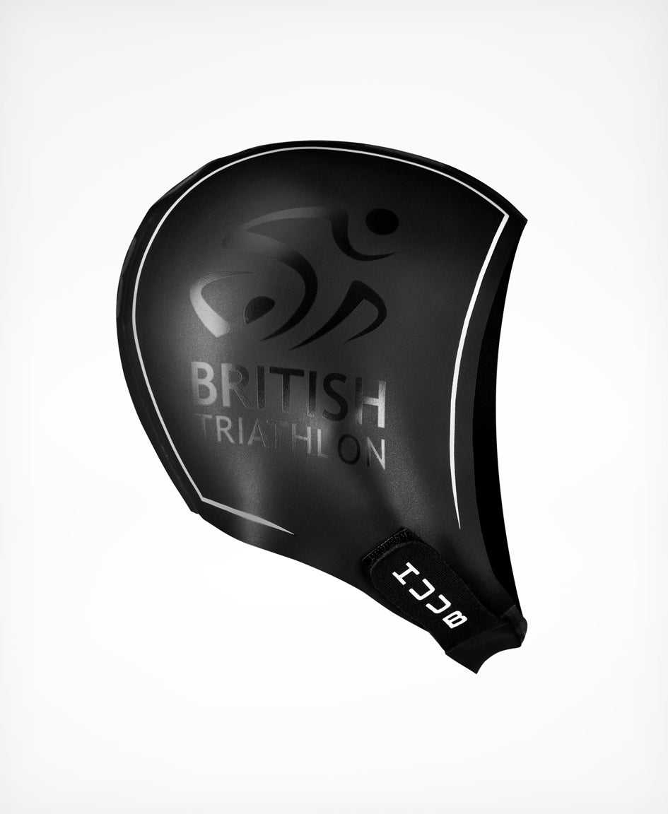 British Triathlon Neoprene Skull Cap